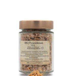 BBQ Pyramidensalz 100g.