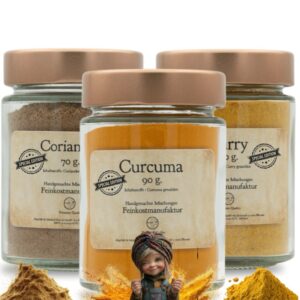 „Die Magie des Orients“ Curcuma,Coriander, Curry