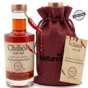 Chiliöl mit Chili Fäden Einlage Special Edition 200ml Angebot der Woche